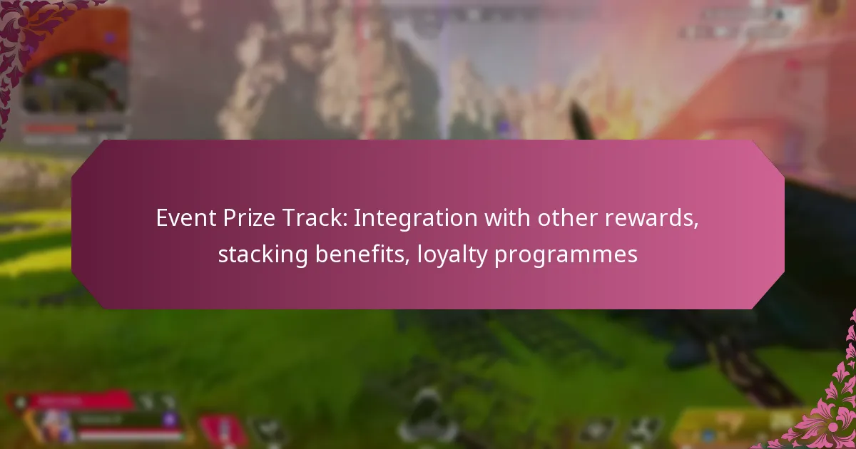 Event Prize Track: Integration with other rewards, stacking benefits, loyalty programmes